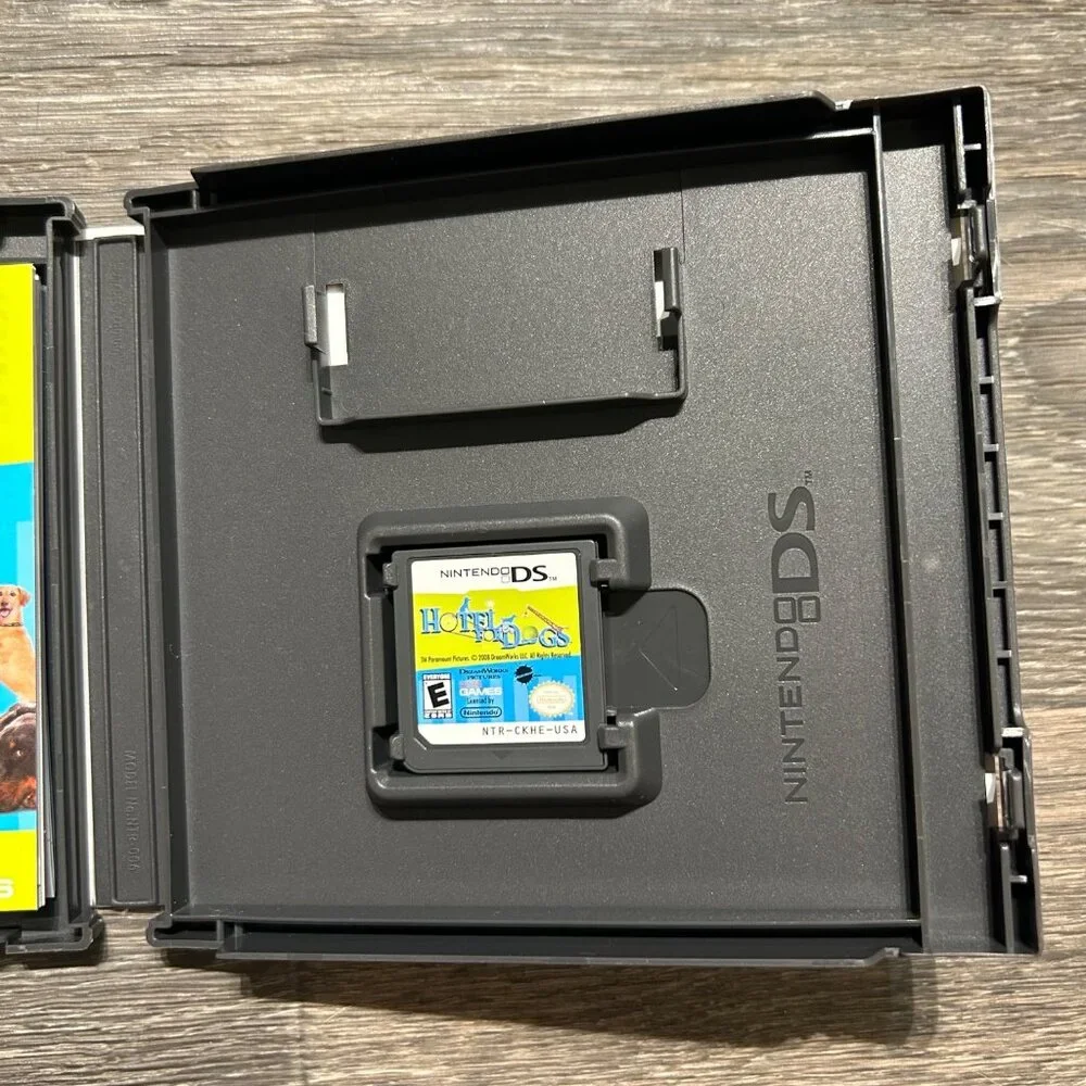 Hotel For Dogs Nintendo DS Complete Case Manual 2009 Nickelodeon Y2K Dreamworks - Picture 4 of 8